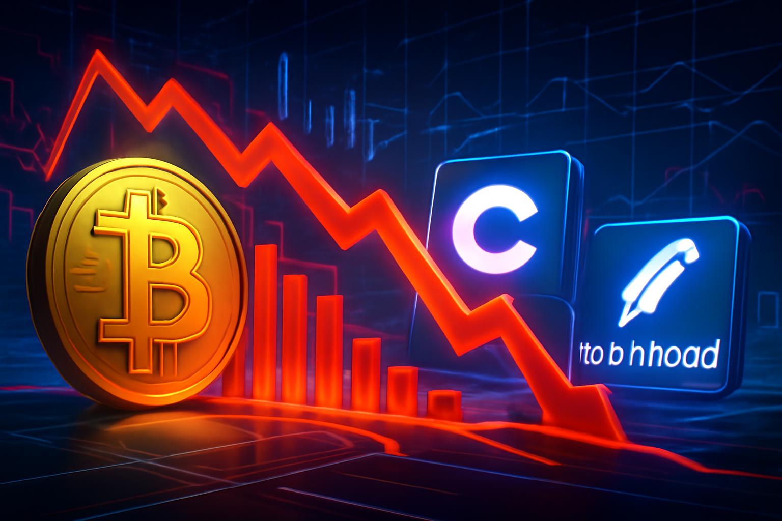 Crypto Stocks Slip as Market Timings Clash With Bitcoin Rally