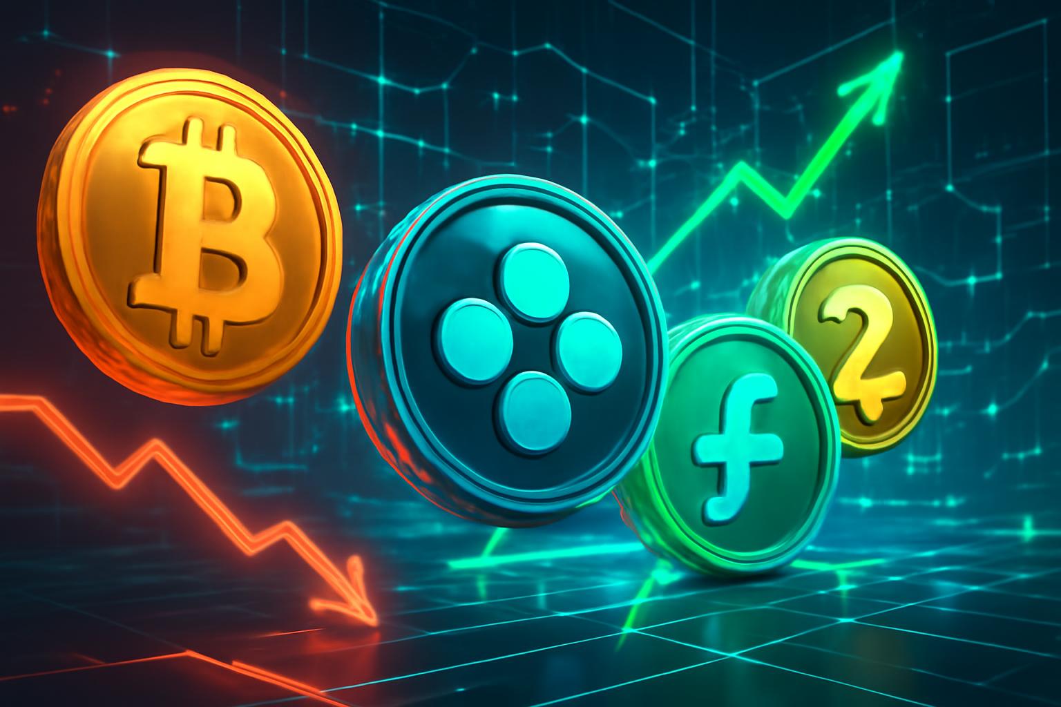 Three Altcoins Stand Out as Bitcoin Slump Persists