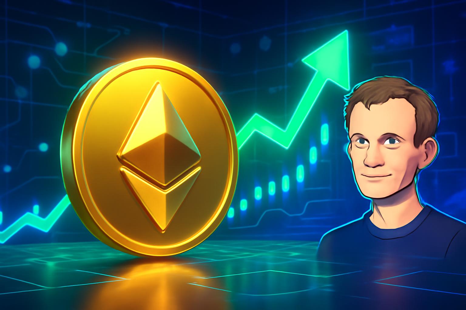 Ethereum Rises as Market Rebounds on Rate-Cut Hopes