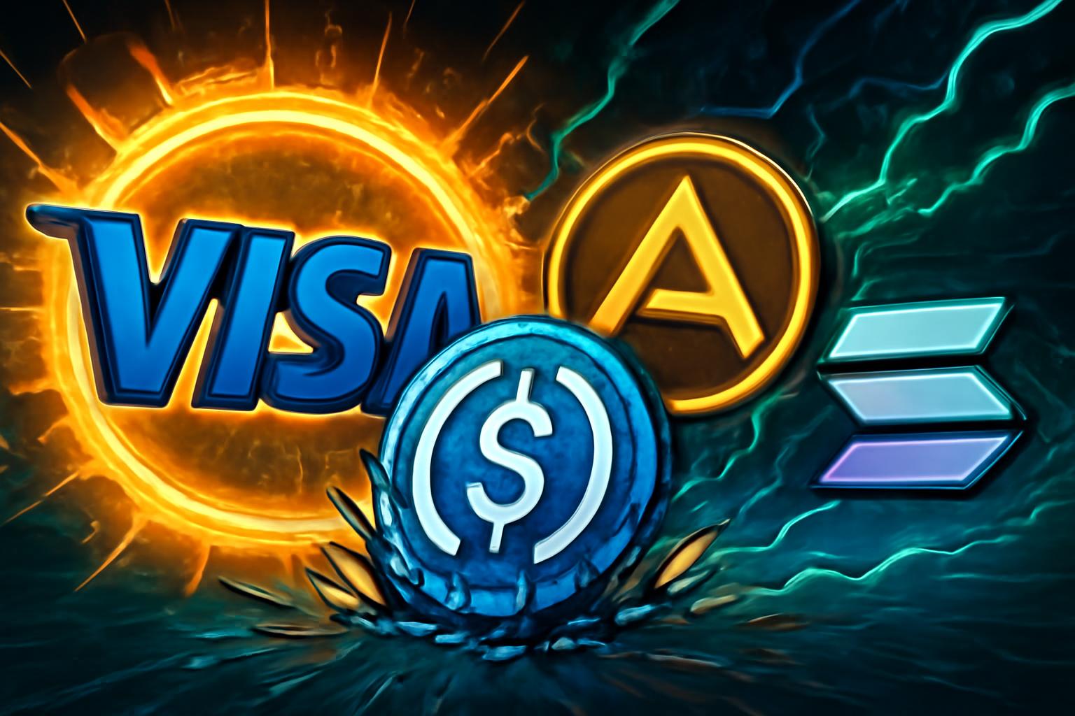 Visa USDC Settlement Expansion in the U.S. with Arc and Solana