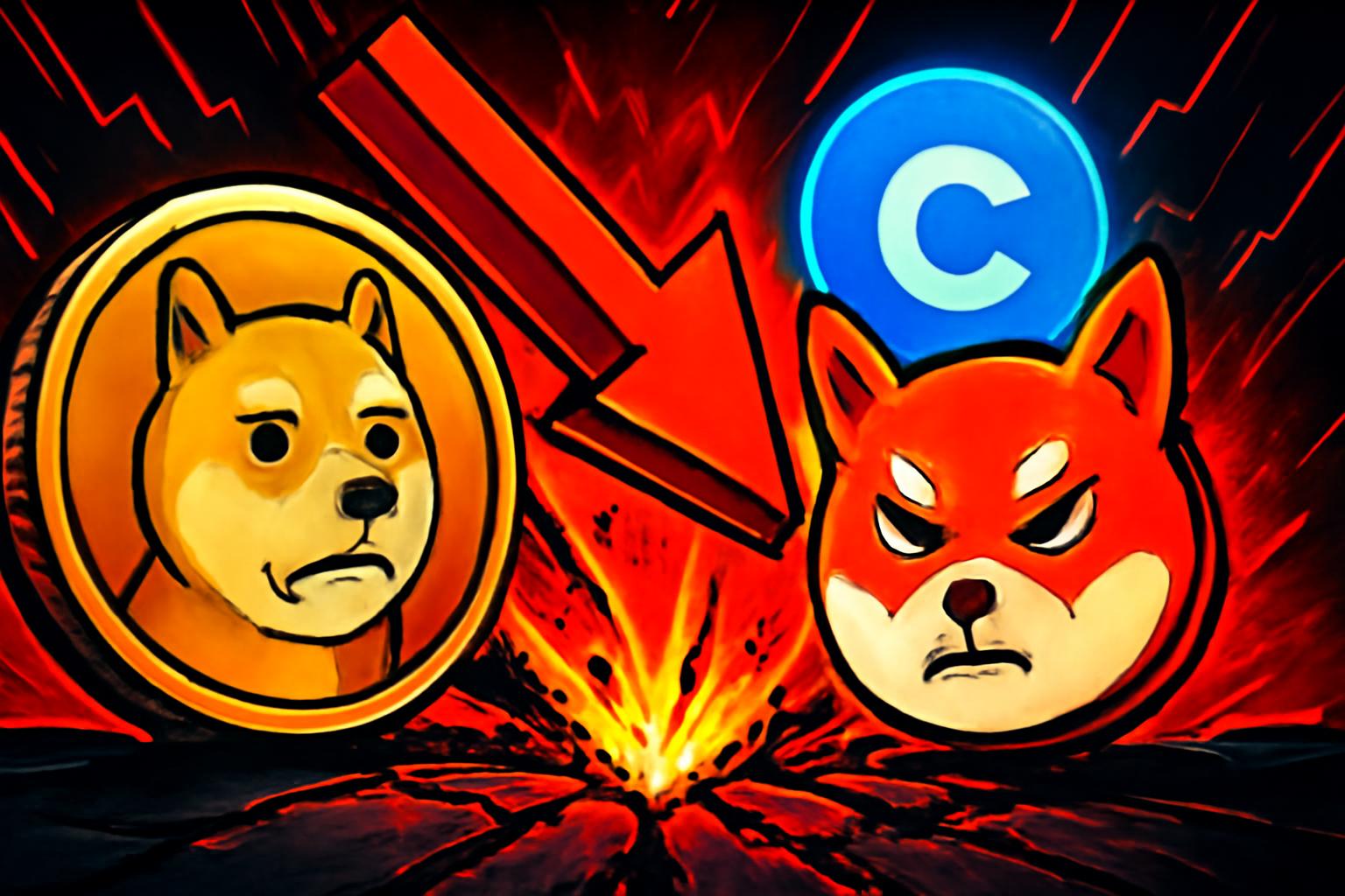 DOGE and SHIB Underperform as Meme Coins Face Selling Pressure; Coinbase SHIB Futures Expand Access