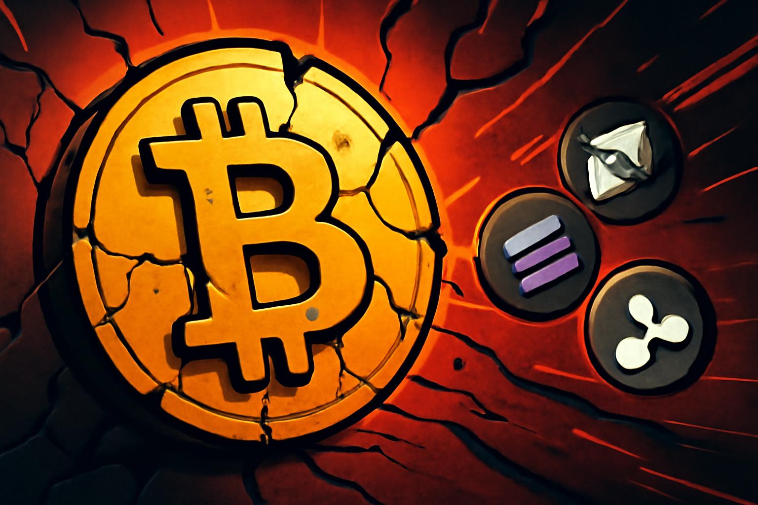 Bitcoin Dips to KRW 127.37M as Altcoins Fall