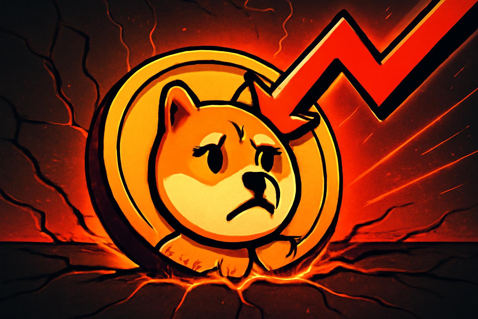 Dogecoin Stalls at Key Support as Bears Edge Short-Term Control