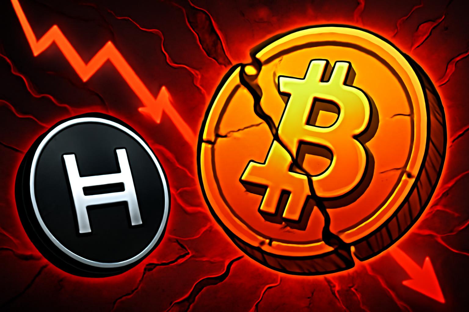 HBAR Follows Bitcoin as Downtrend Persists – Next Moves for the Altcoin