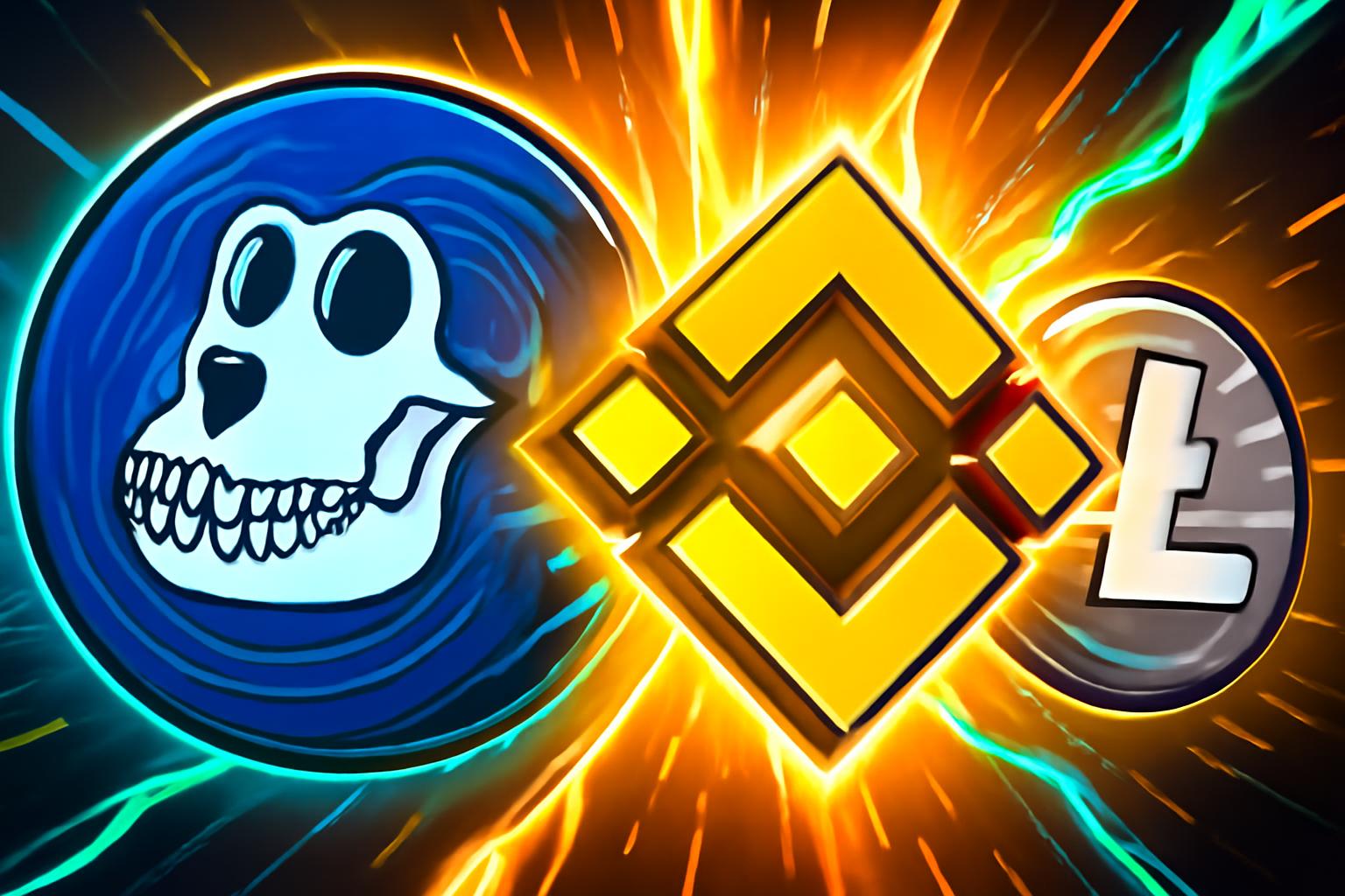 Apeing Dominates New Crypto Coins: BNB and LTC Rally