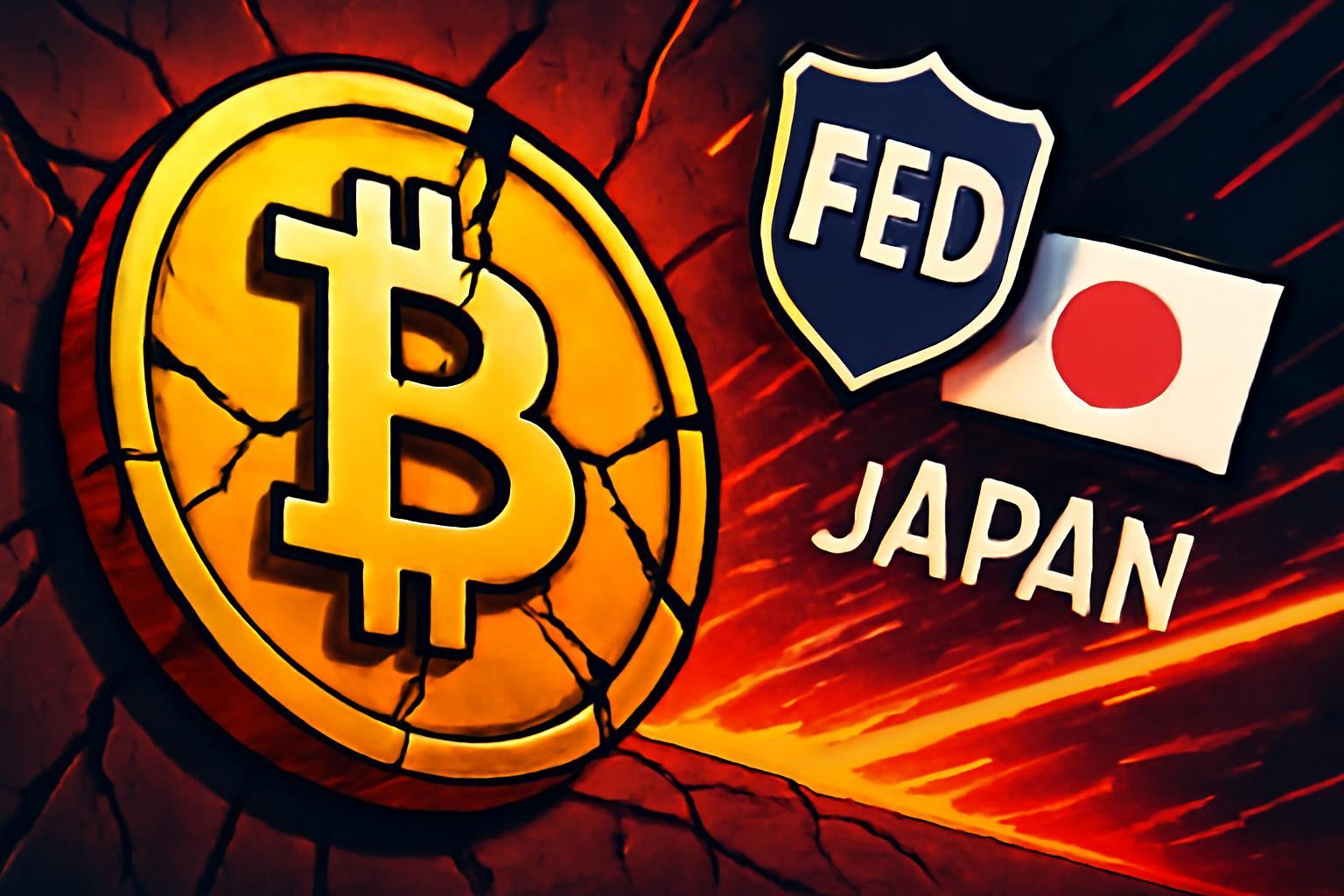 Bitcoin Stalls Under 90,000 as Fed and Japan Risks Mount