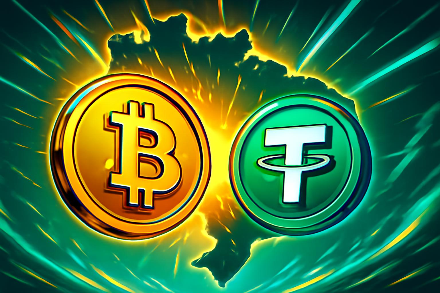Brazil Crypto Activity Surges 43% as Investments Exceed $1,000