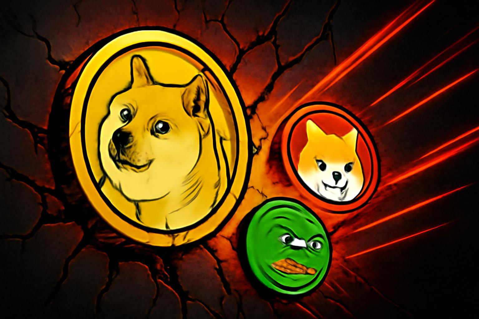 Meme Coins Slump Continues as DOGE, SHIB, PEPE Drift Lower