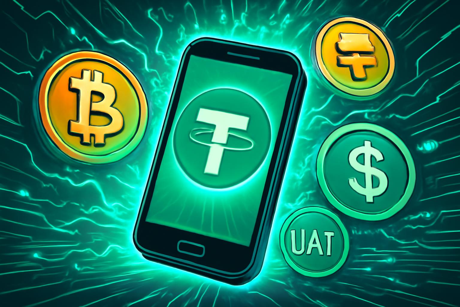 Tether to Launch AI-Enabled Mobile Wallet Supporting BTC USDT USAT XAUT
