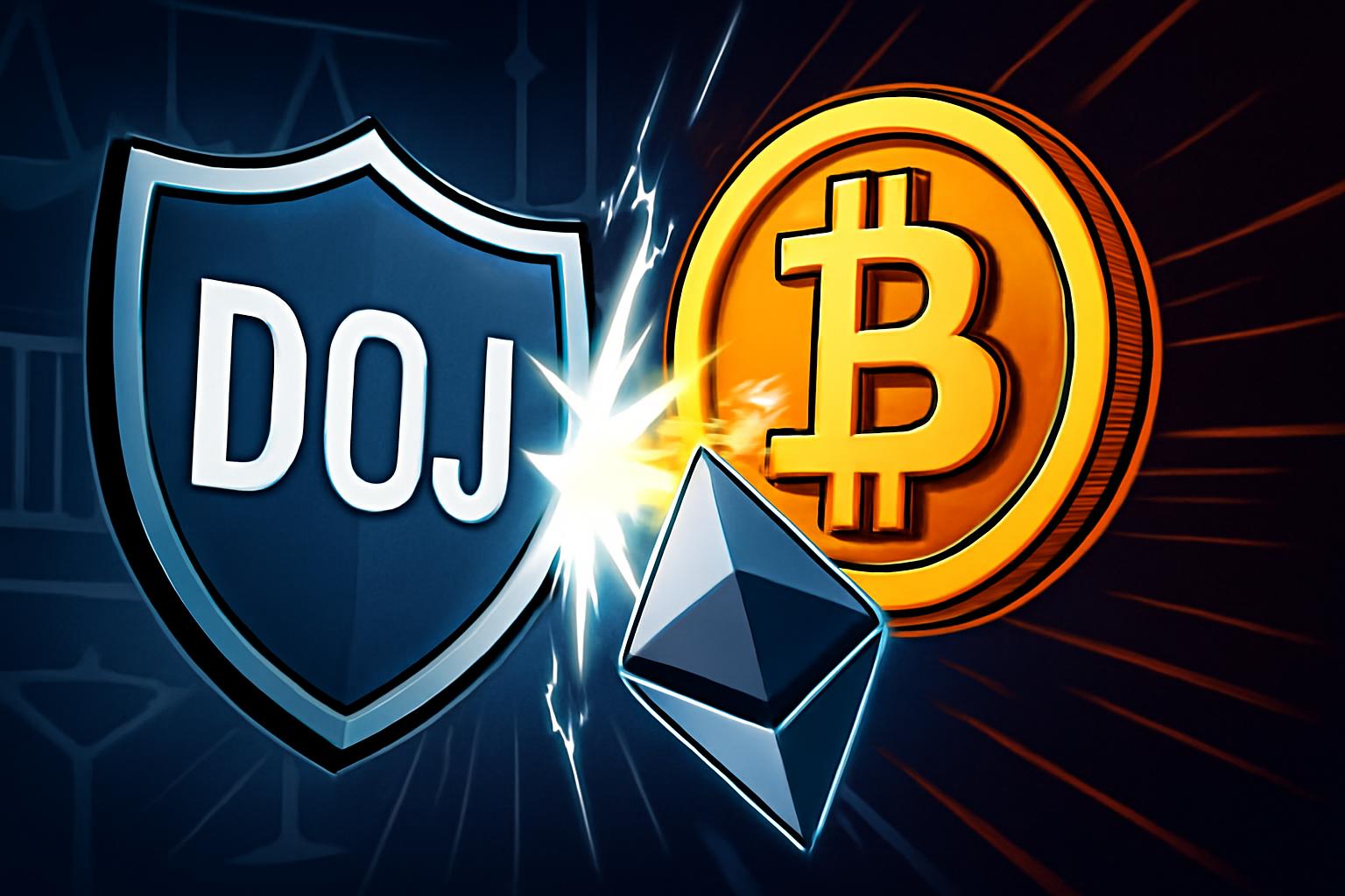 DOJ Shuts Down Crypto Enforcement While Officials Hold Crypto Assets