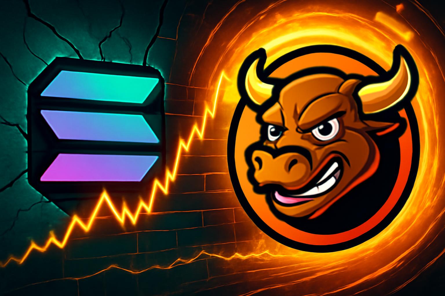 Bullish Degen: Solana Meme Coin Aims to Flip $5B Benchmark