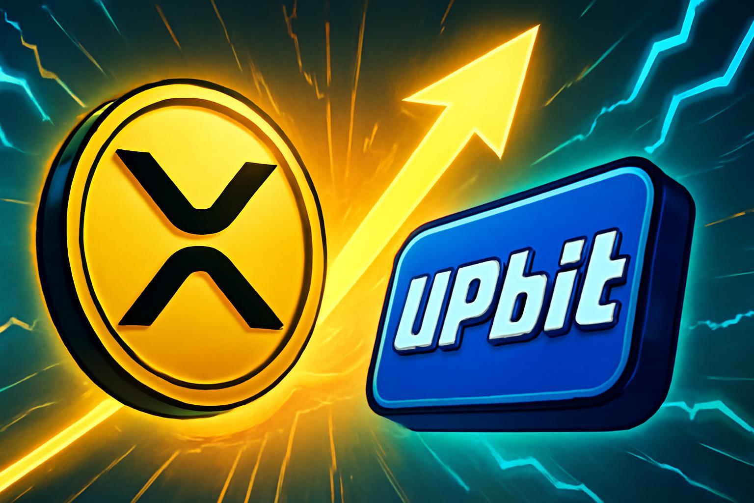 Upbit-Led XRP Surge Signals Asia-Driven Liquidity Shift
