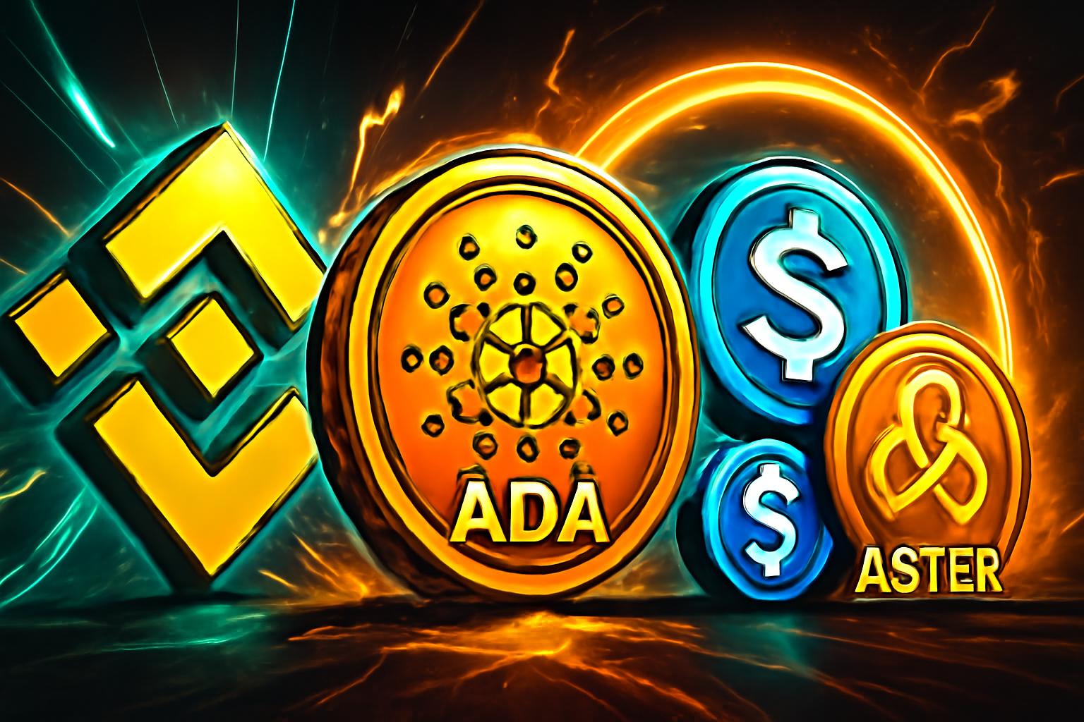 Binance Announces ADA/USDC and ASTER/USDC Trading with Discounted Taker Fees