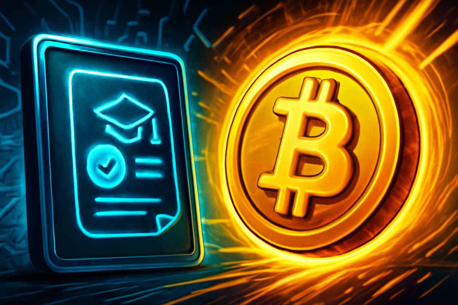 Blockchain in Education: The Bitcoin Price Today and Digital Credentials