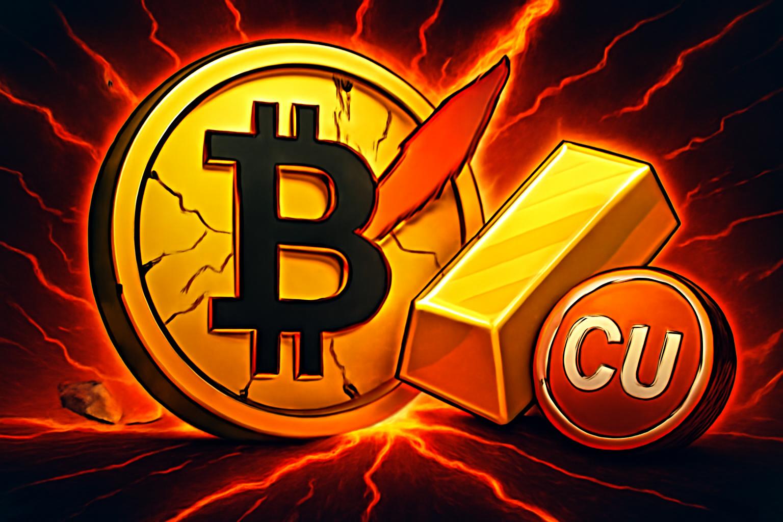 Bitcoin Fails to Reclaim $90K as Gold and Copper Rally Intensifies