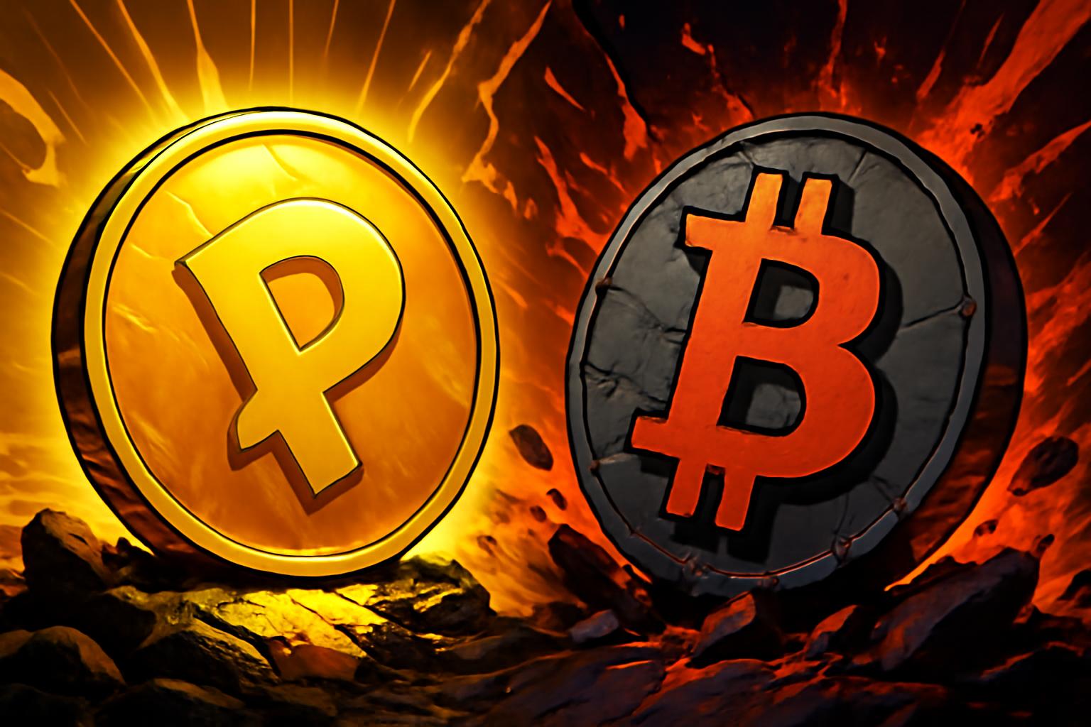 Gold Rises as Bitcoin Slips: October Sell-Off Tests Crypto Market Depth