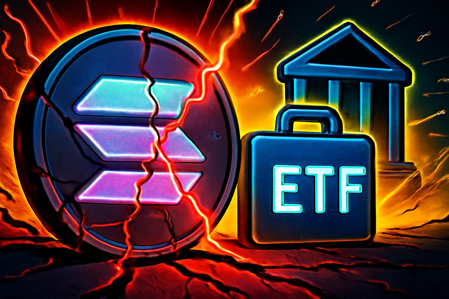 Solana Faces Market Headwinds as ETF Flows Boost Institutional Demand