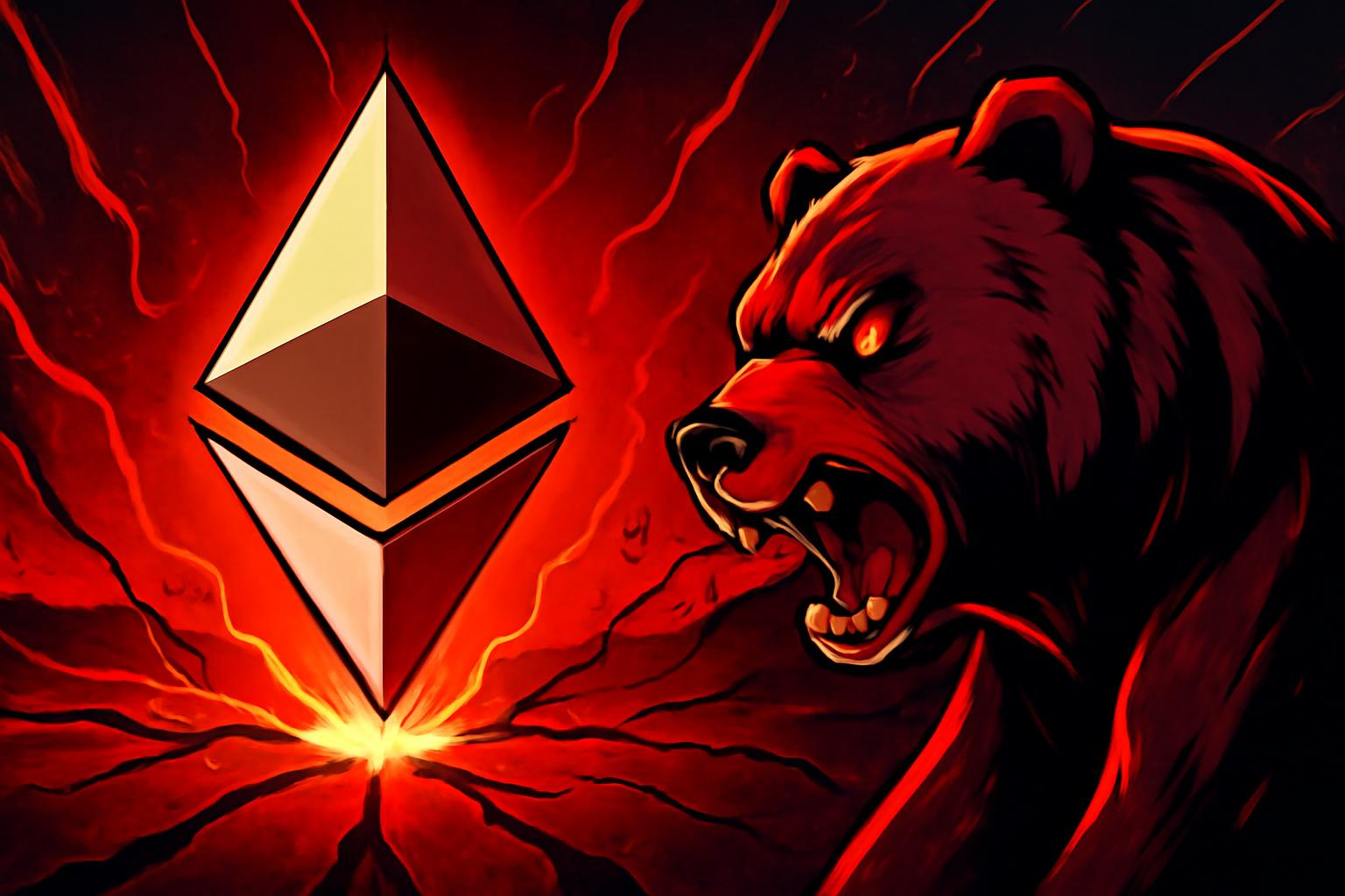 Ethereum Bears Resurface as Price Fails to Clear $3,000, Eyes Downside