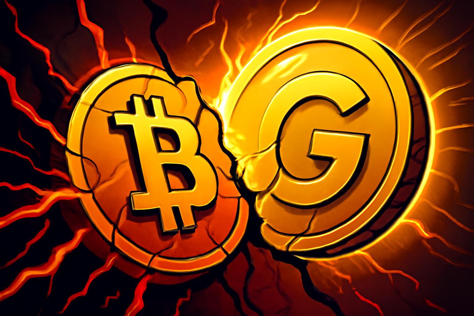 Bitcoin Slips Against Gold as Safe-Haven Debate Resurfaces