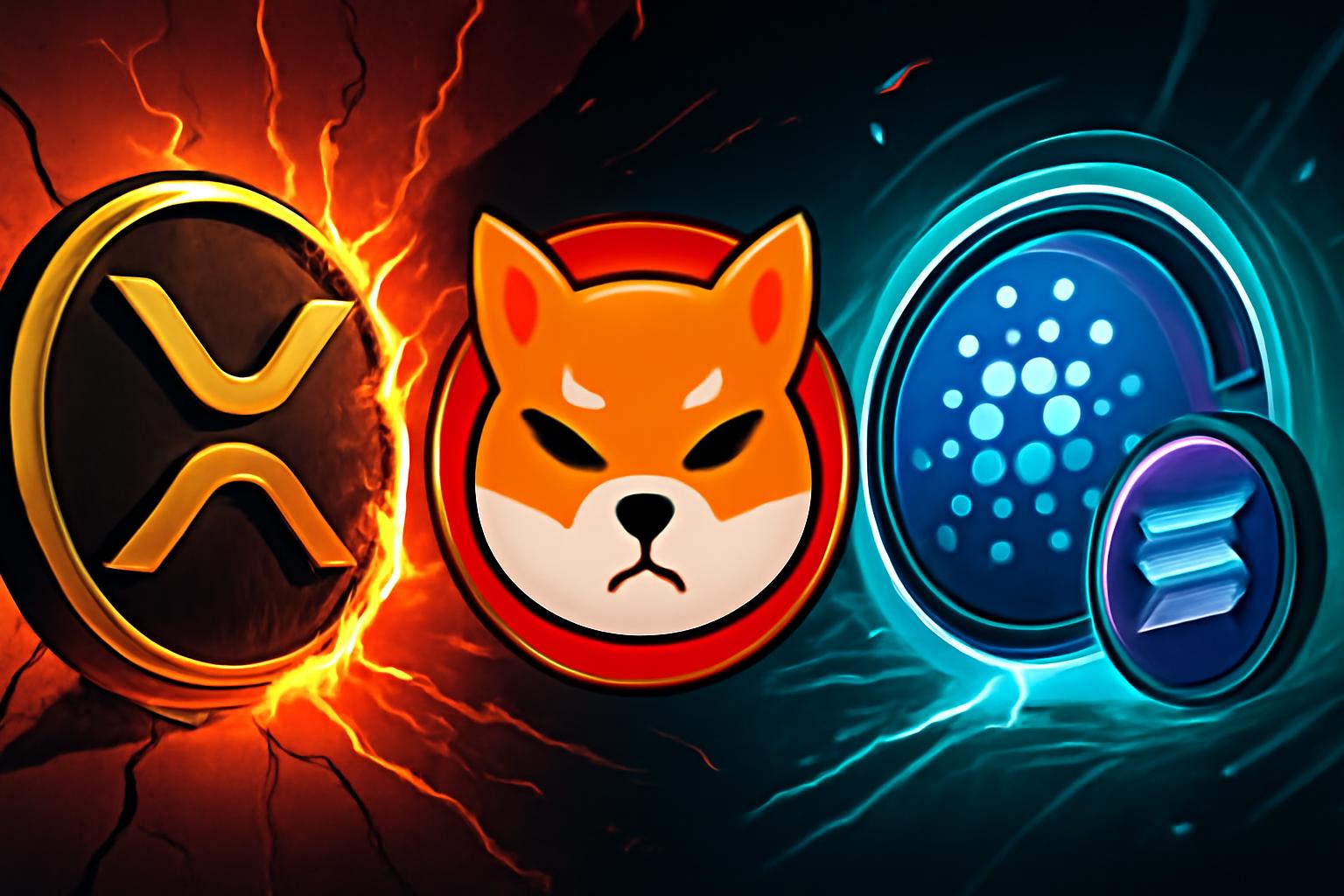 Ripple Moves $120 Million in XRP Amid Market Volatility; SHIB Burns Stall, Cardano-Solana Bridge