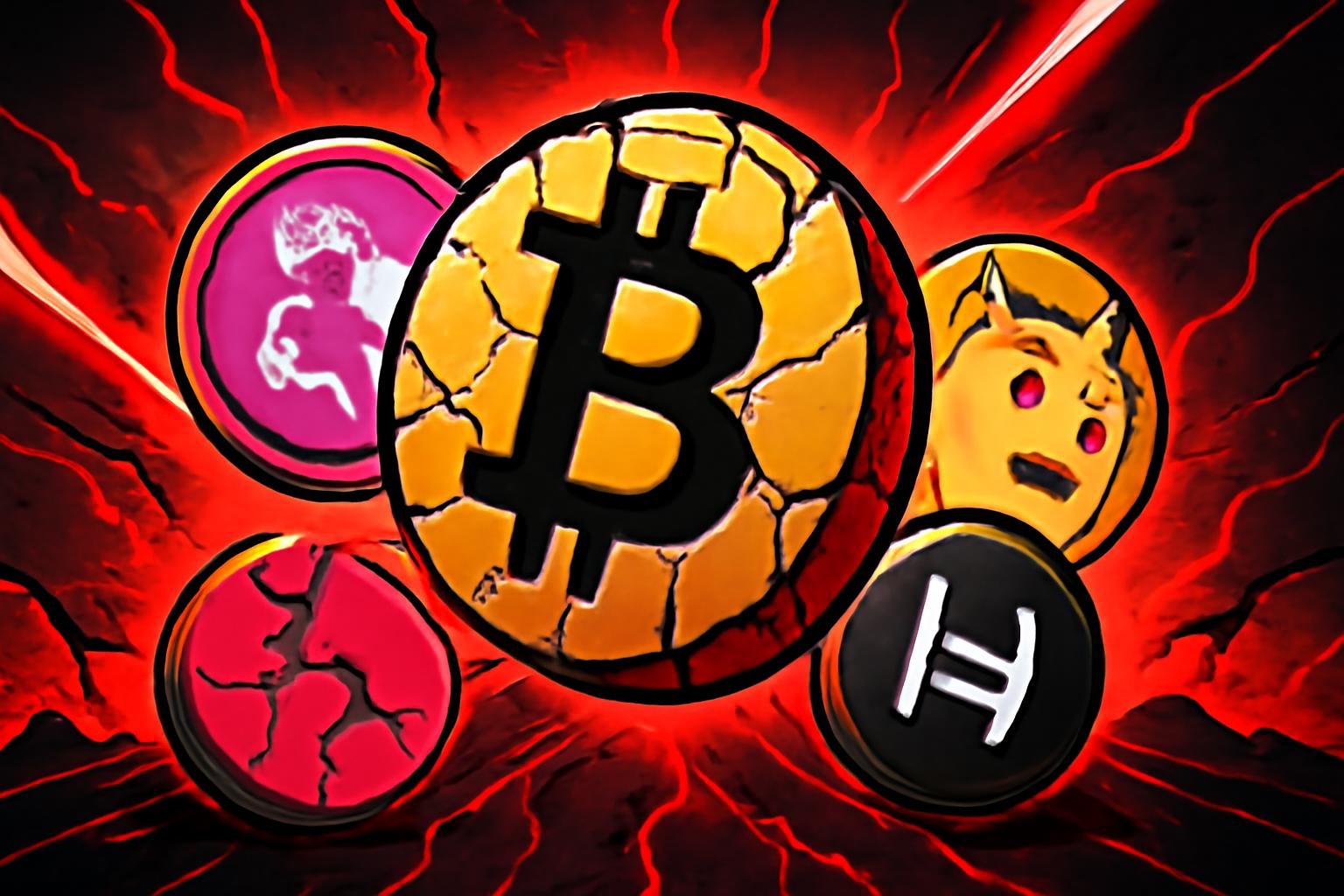 Crypto Prices Fall After US GDP Data Triggers Broad Selloff