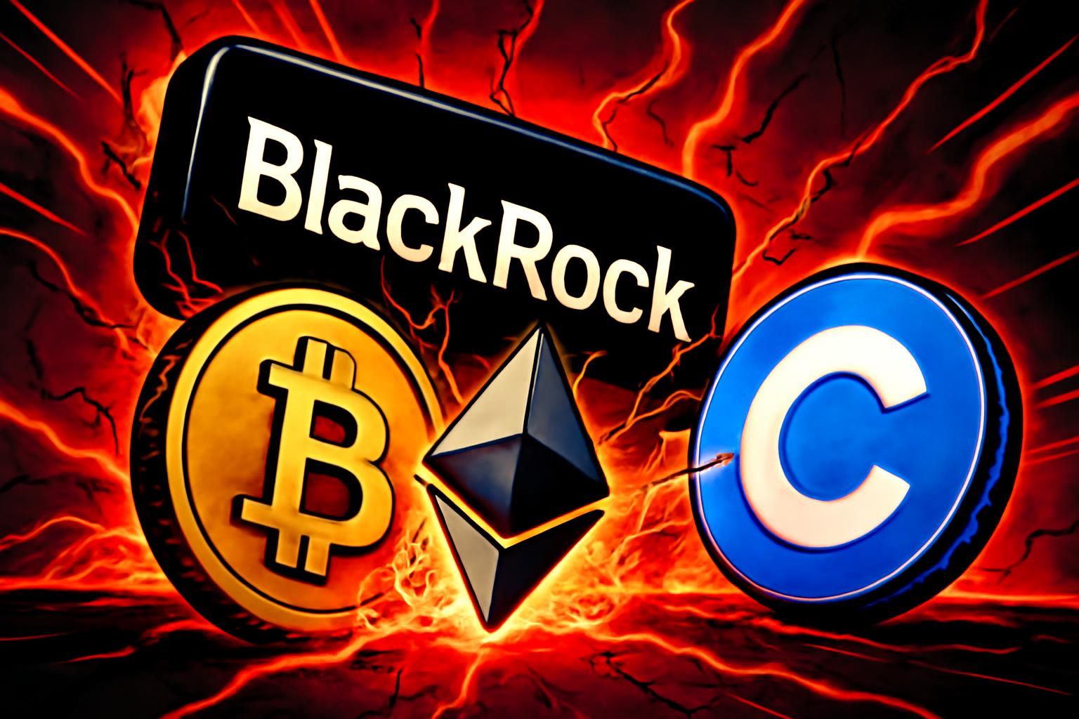 BlackRock Moves $430M in Bitcoin and Ethereum to Coinbase Again