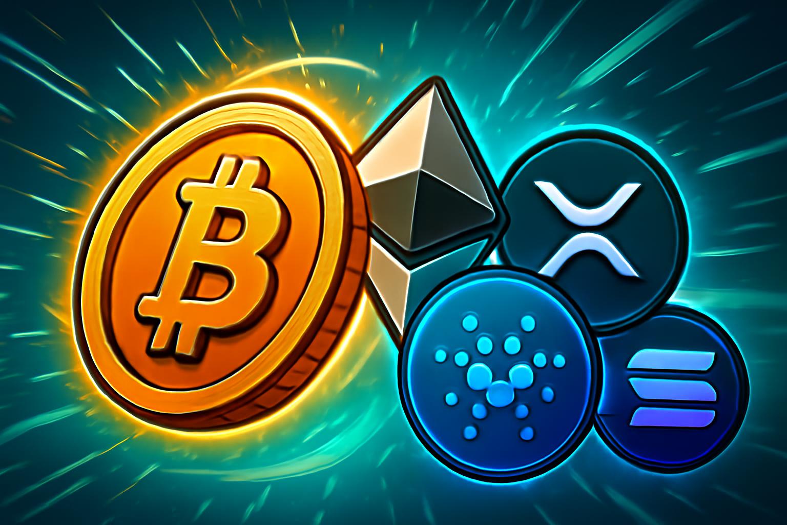 Bitcoin and Ethereum Mixed as Altcoins Rally in the Crypto Market