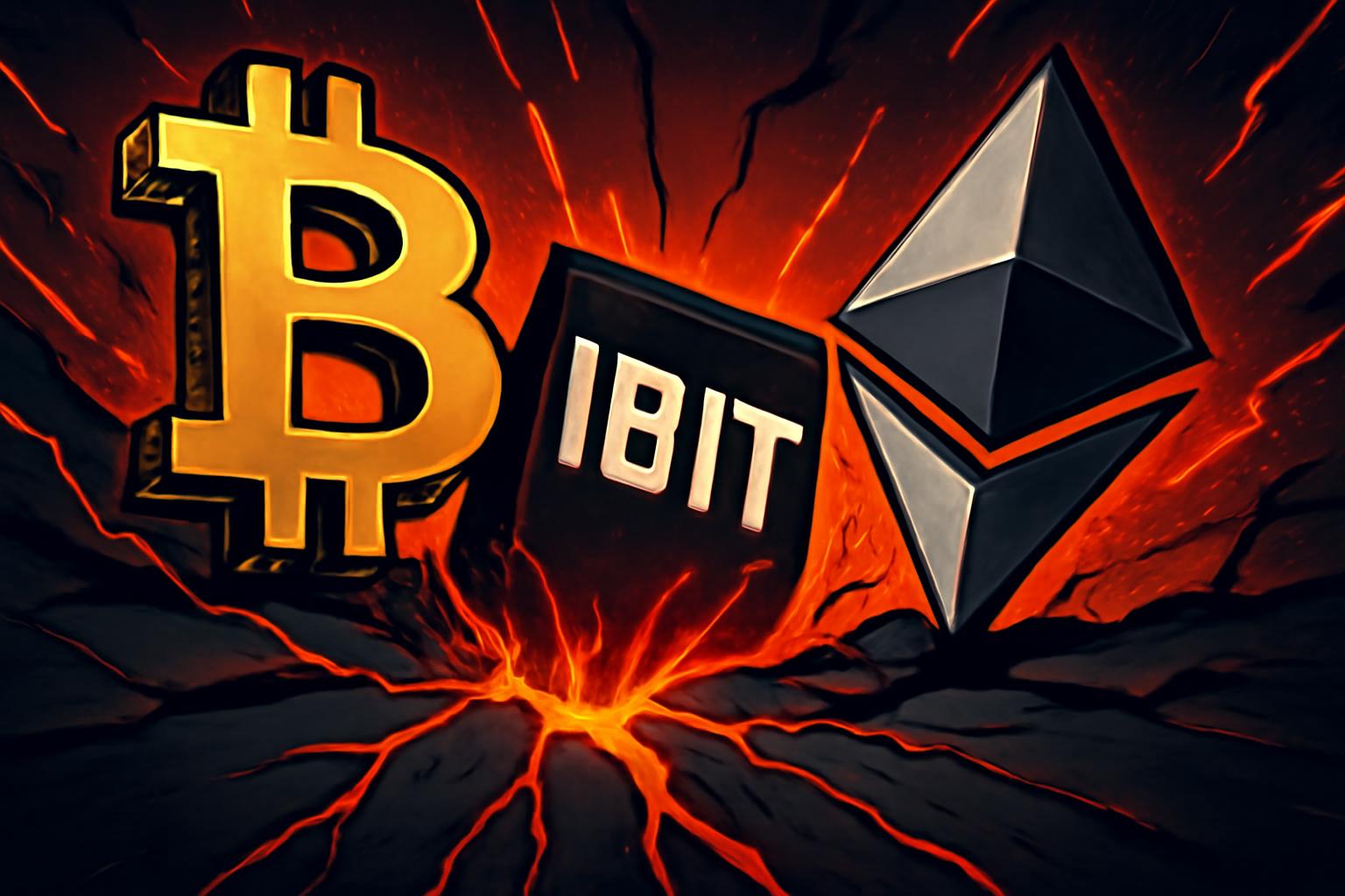 Bitcoin and Ether ETFs See Christmas Outflows Led by IBIT