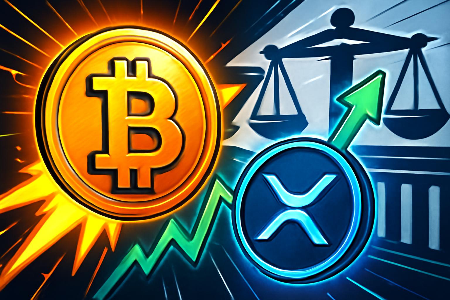 Bitcoin Price Revisions Signal Institutional Accumulation and XRP Upswing Amid Regulation
