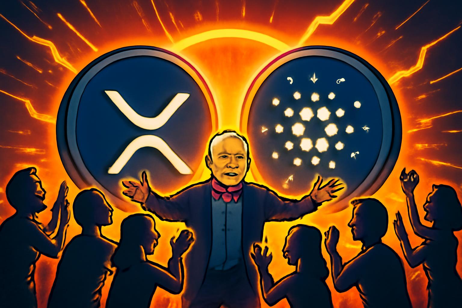 Galaxy CEO Mike Novogratz Praises XRP and Cardano Communities