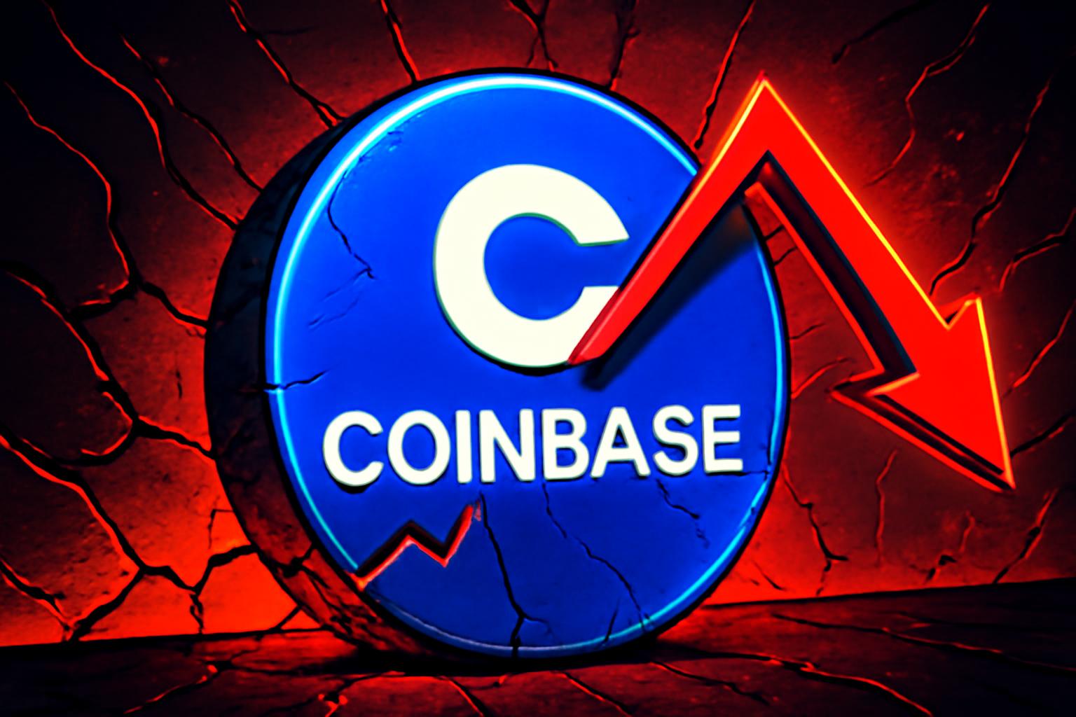Coinbase Stock Dips to $239.73, Down 1.06% in Session