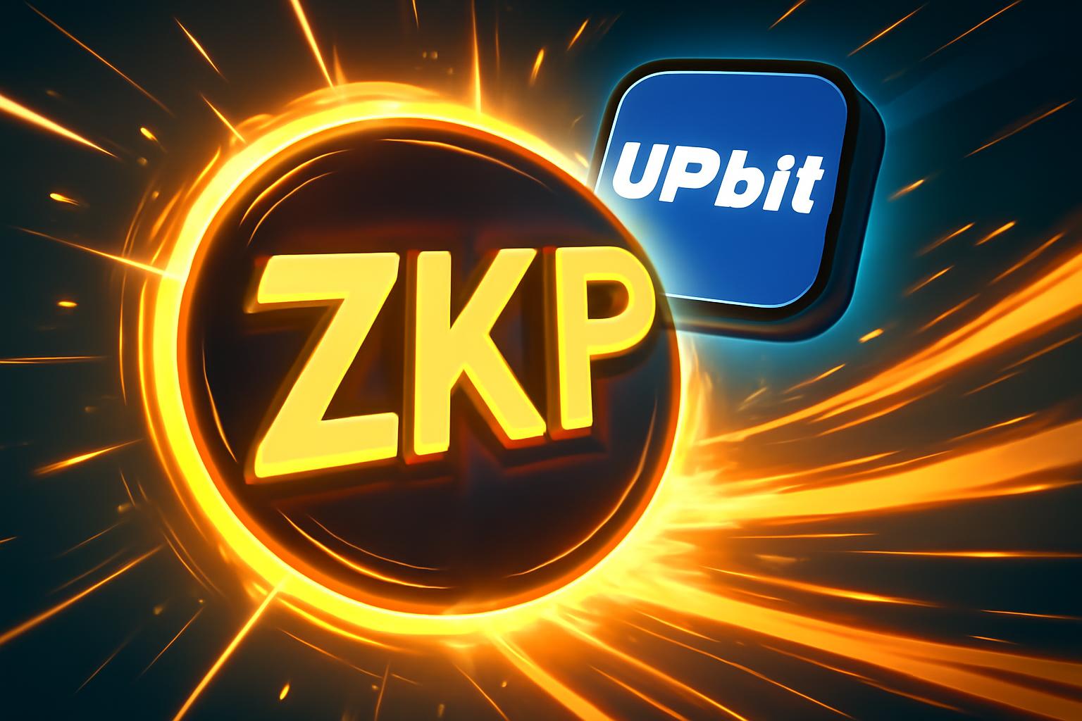 ZKP Surges 53% After Upbit Listing Sparks Korean Market Momentum