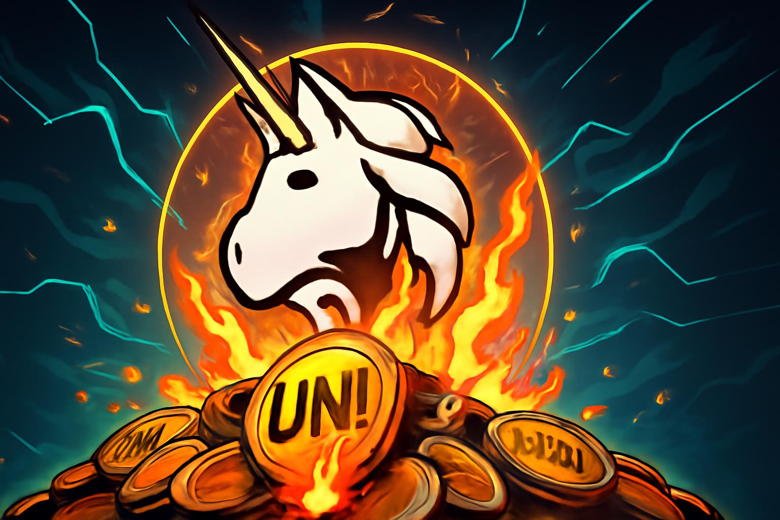 Uniswap UNI Burn and Protocol Fees Cleared by Voters