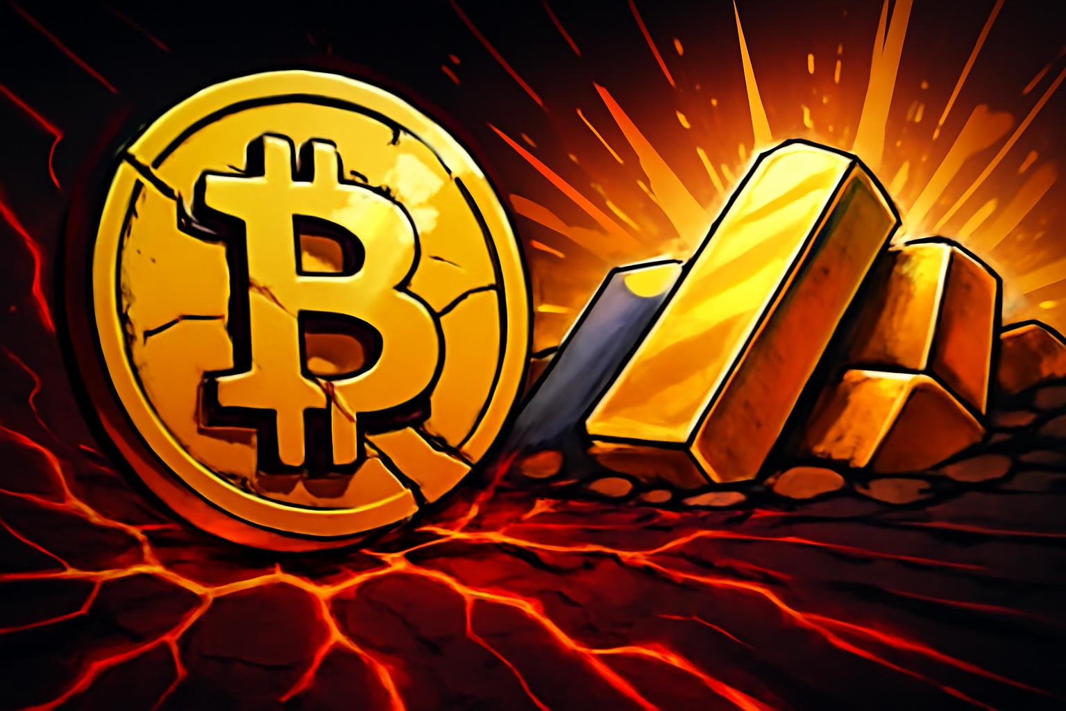 Bitcoin Dips Below $87K as Crypto Stocks Slide and Metals Rally