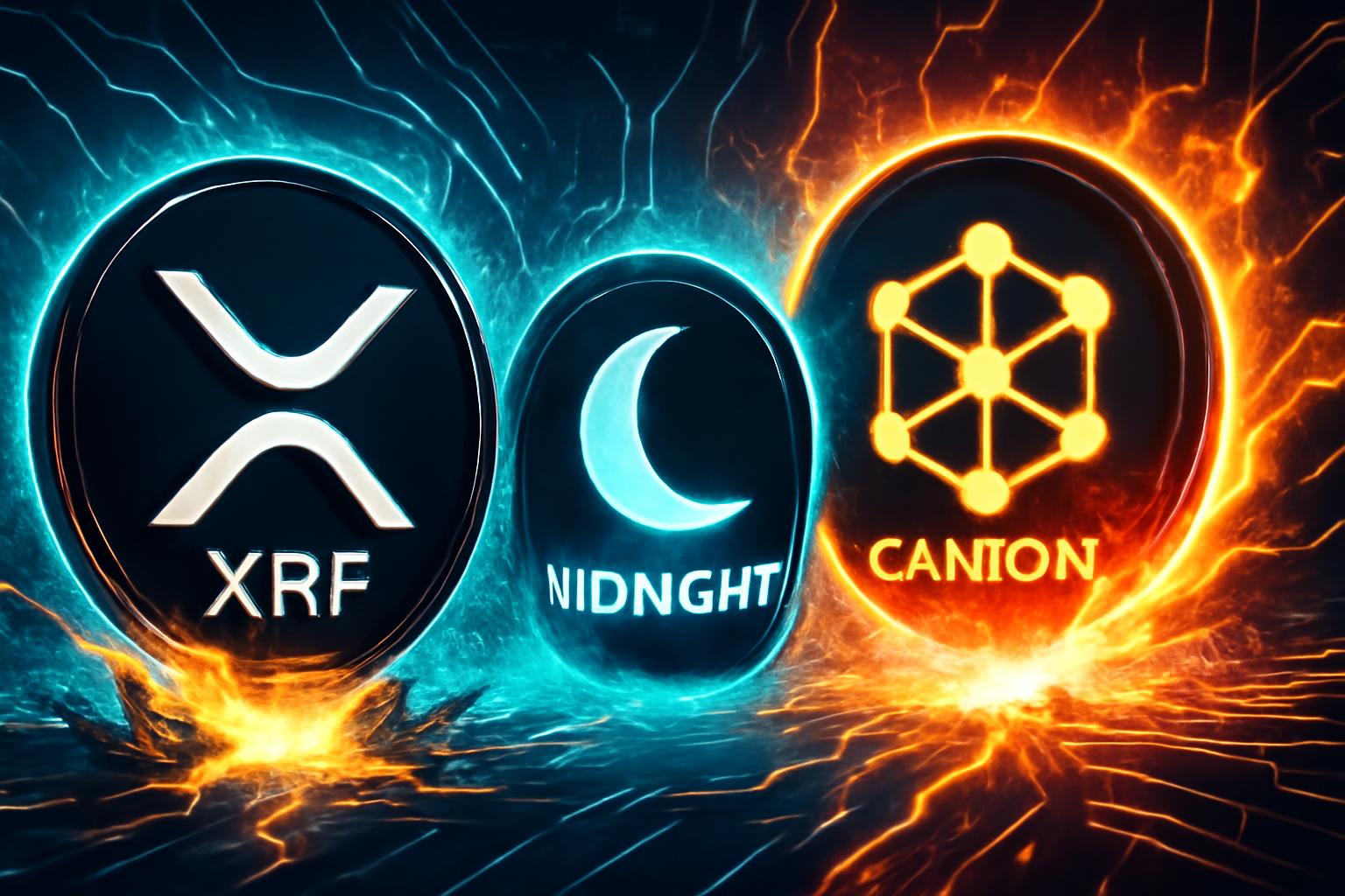 Hoskinson Claims XRP and Midnight 100x Tokenization Scale Ahead of Canton Network