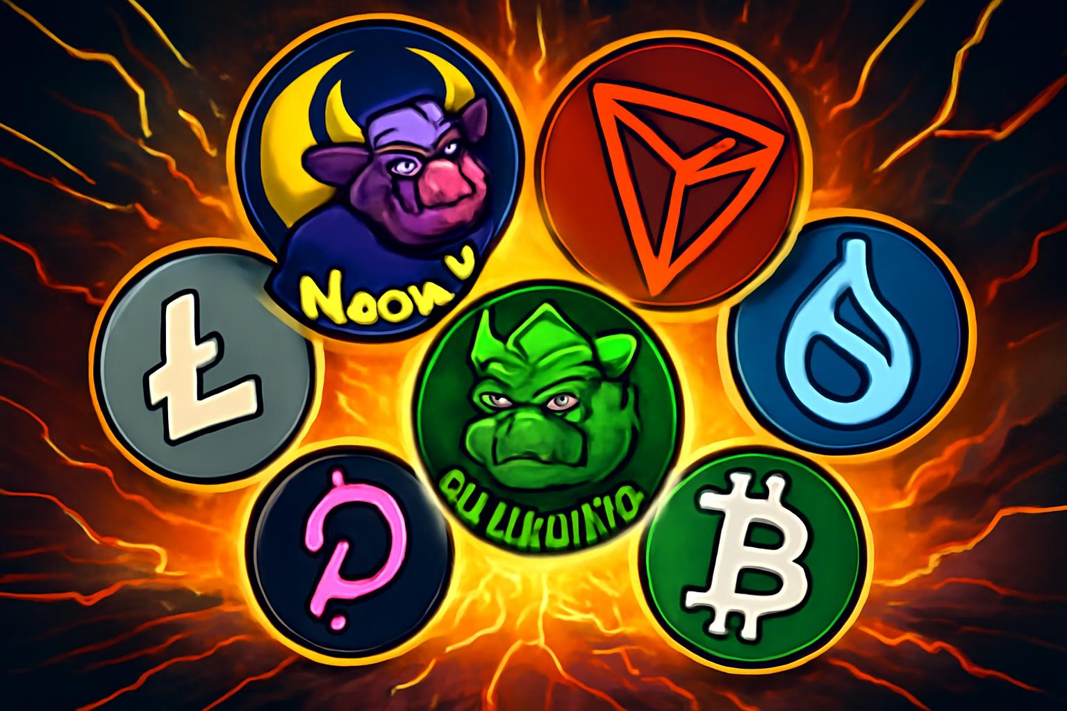 Altcoins Spotlight Ahead of Halloween: MoonBull, TRON, BullZilla and More
