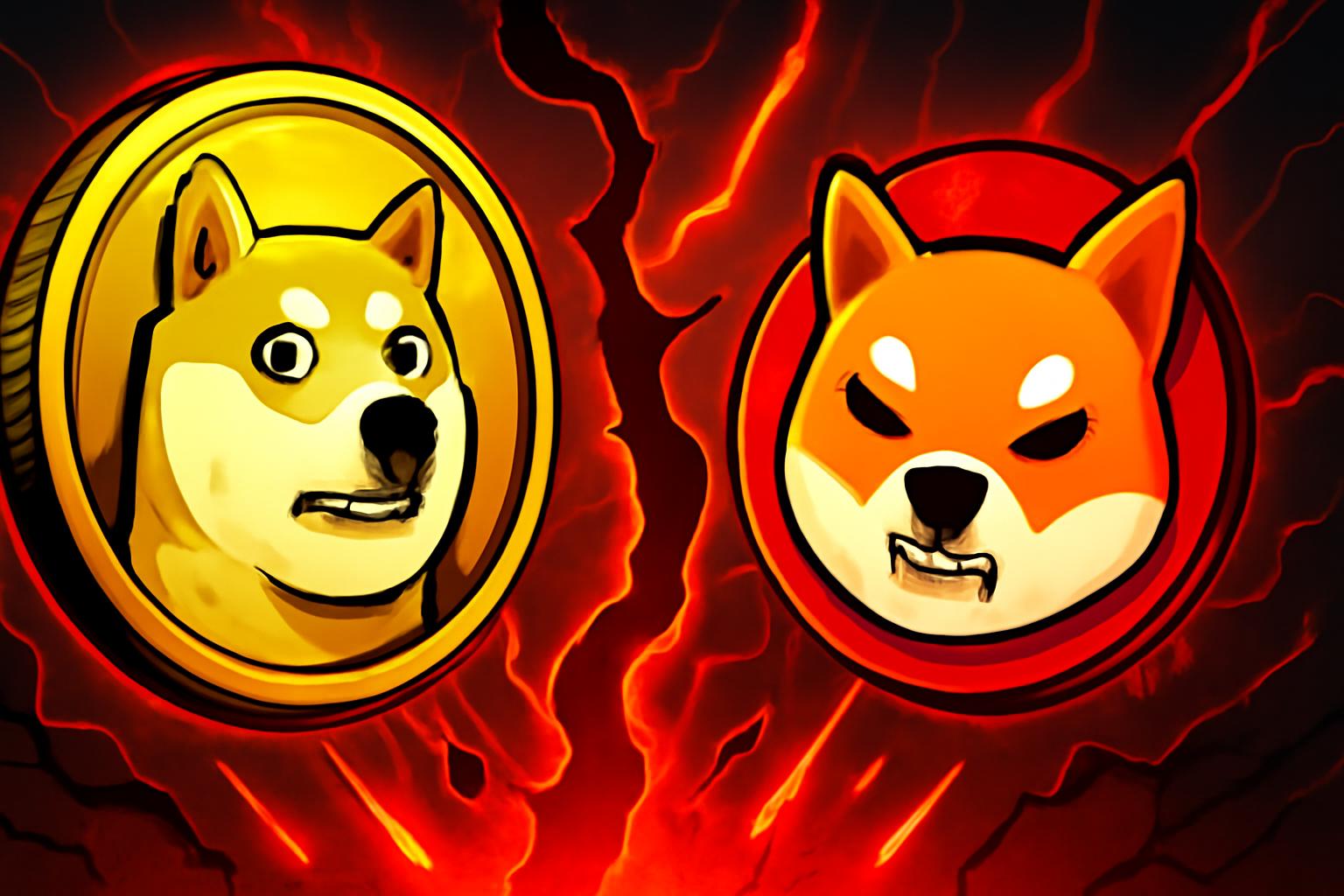 DOGE and SHIB Price Action Slips as Liquidity Thins