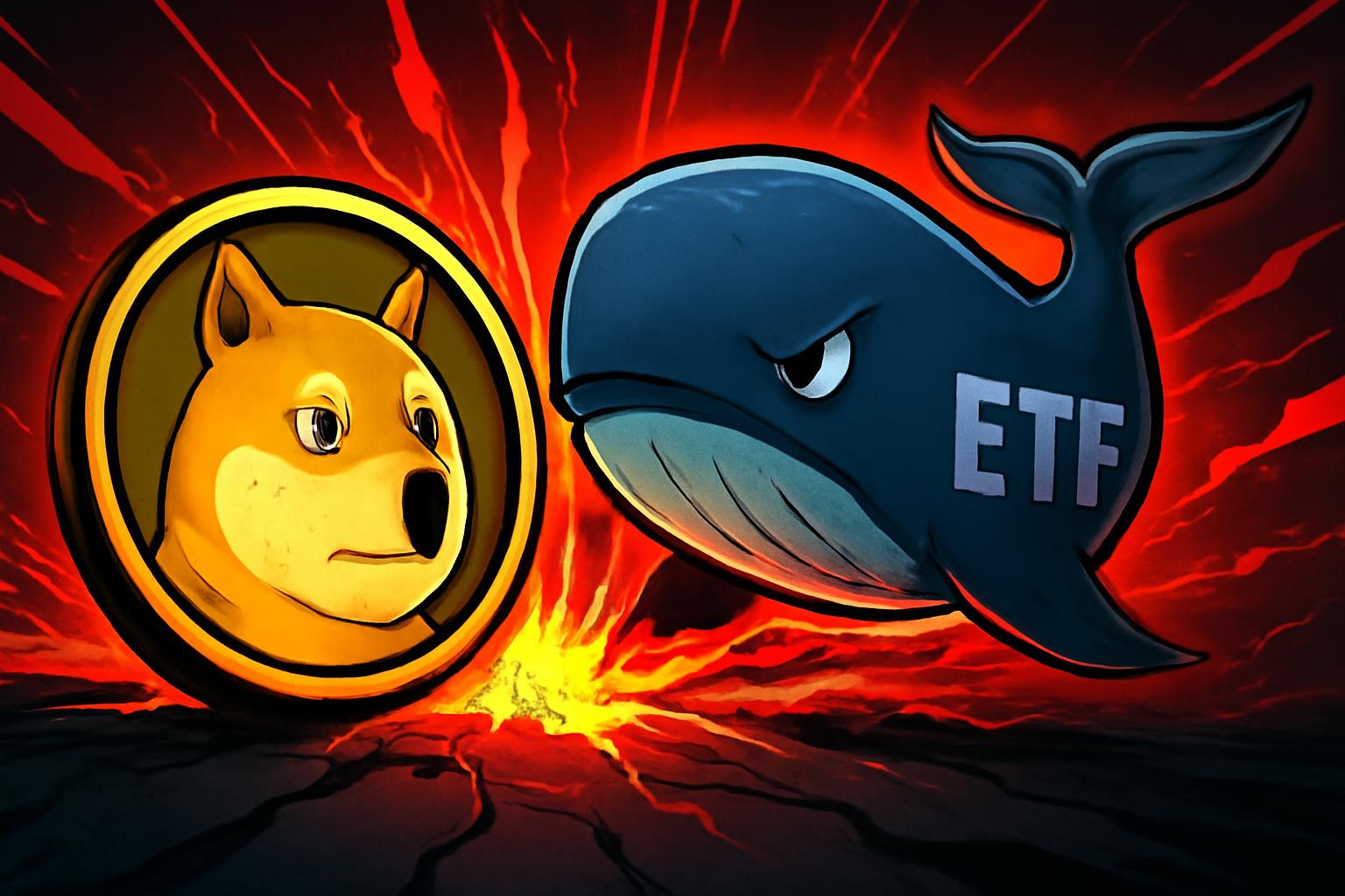 Dogecoin in Trouble: Whales Sell as ETFs Flop in Late-2025 Market