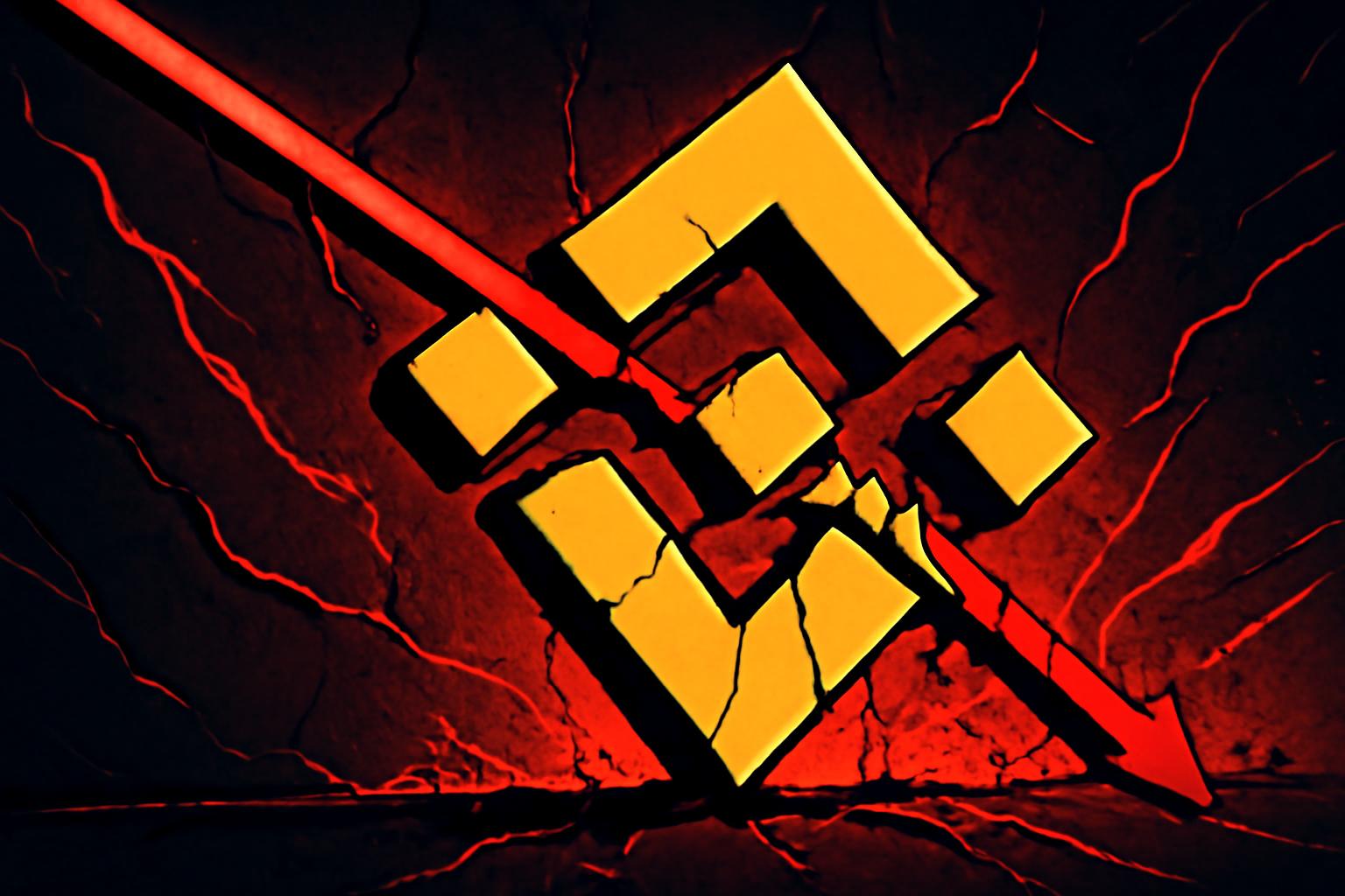 BNB Price Signals Bearish Trend With Descending Triangle and Death Cross