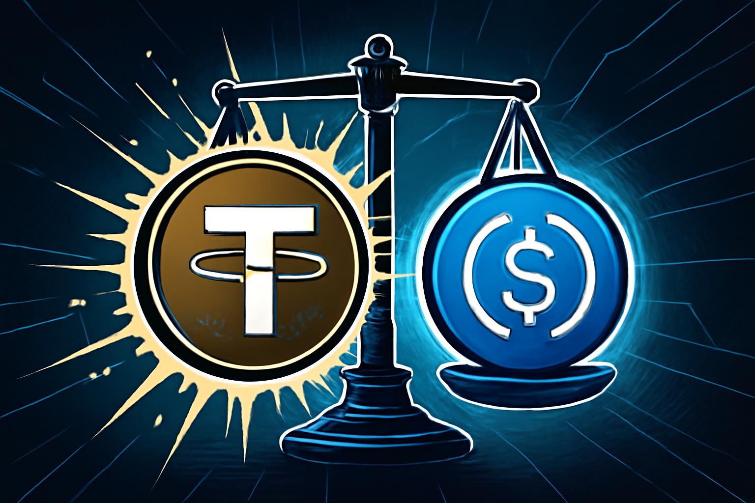AMLBot Finds Tether Freezes 7,268 Addresses, 30x USDC – Stablecoin Enforcement Contrast