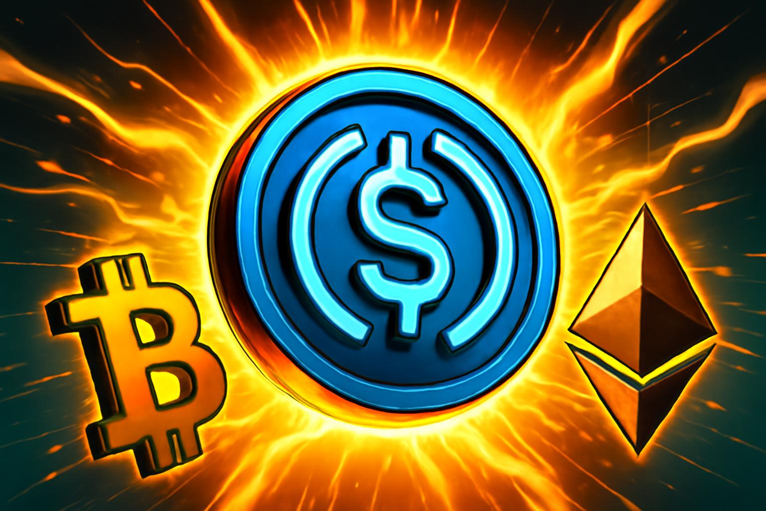 USDC Drives $164 Million Inflows Into Crypto Markets