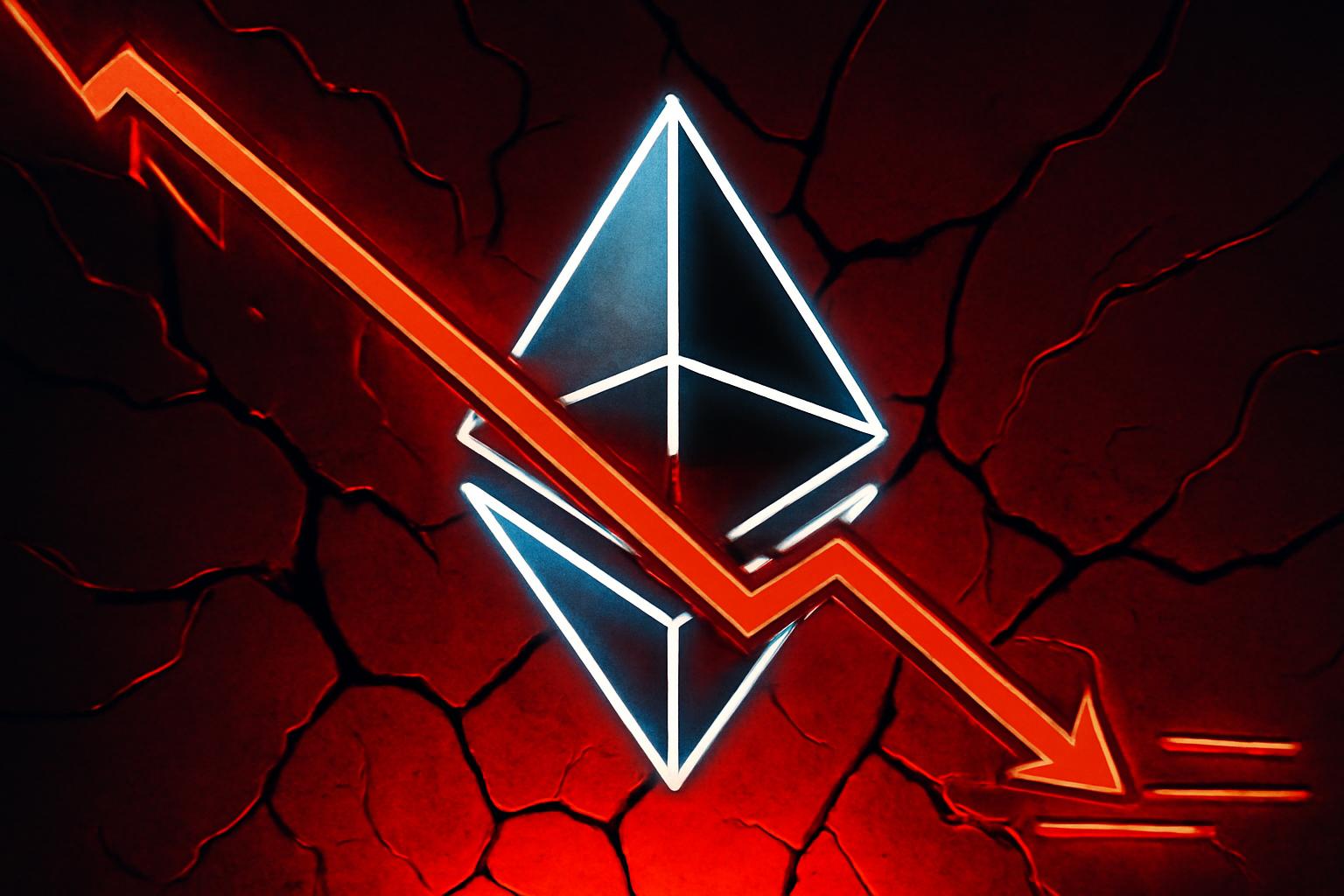 Ethereum Descending Triangle Signals Potential Drop Below $2,800