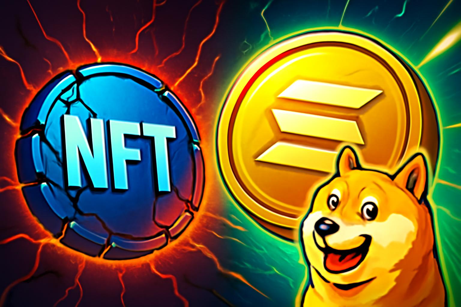 NFTs Lose Steam as Solana Memecoins Take Center Stage