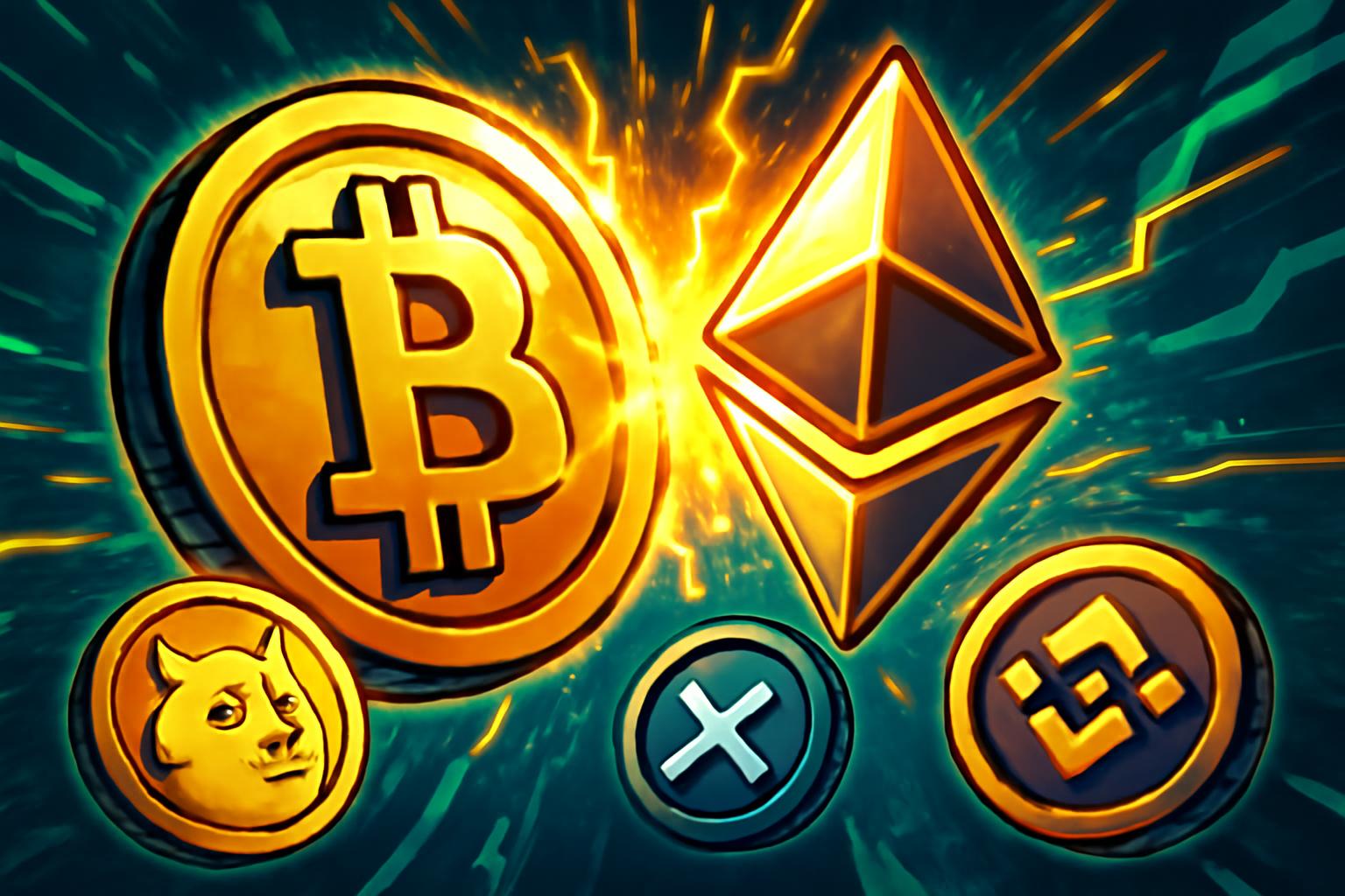 Crypto Market Edges Higher After Holiday; Bitcoin and Ether Lead Mixed Altcoin Moves