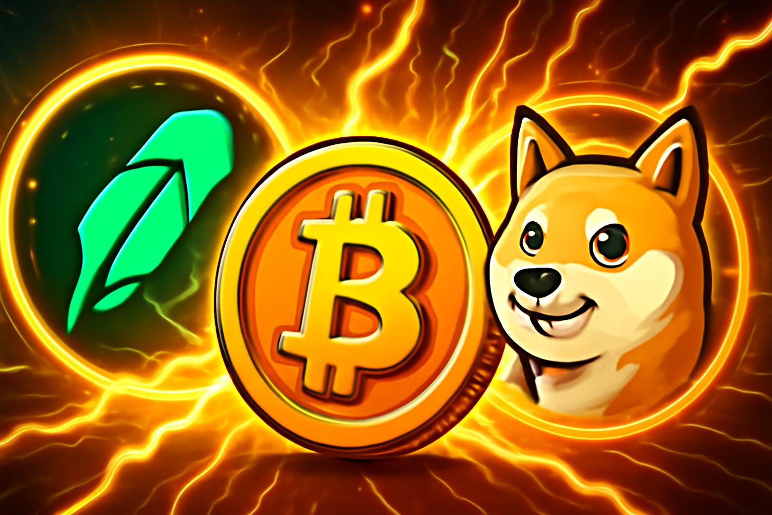 Robinhood Hood Holidays: Free BTC, DOGE, and More in a 6-Day Crypto Giveaway