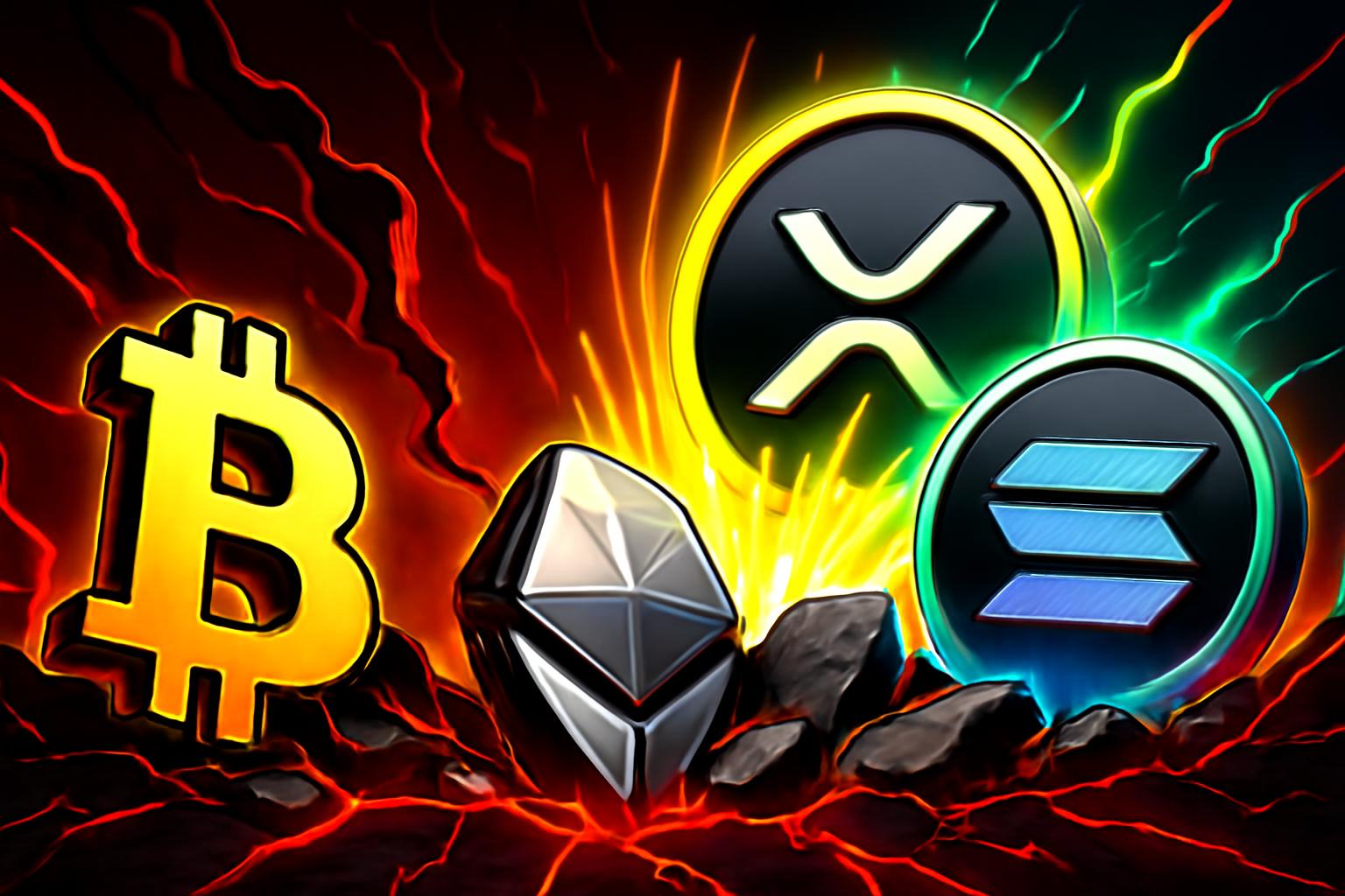 CoinShares Reports $446 Million Crypto Outflows; XRP and SOL ETFs Attract Inflows