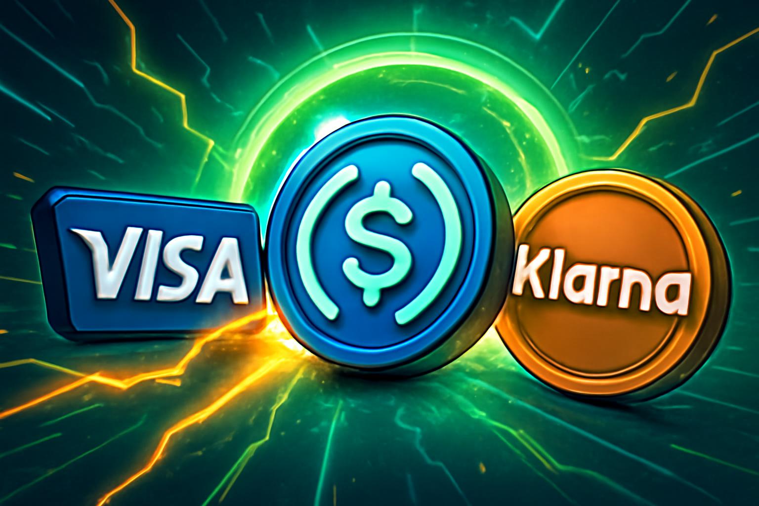 Visa Expands USDC Settlements as Klarna Unveils KlarnaUSD