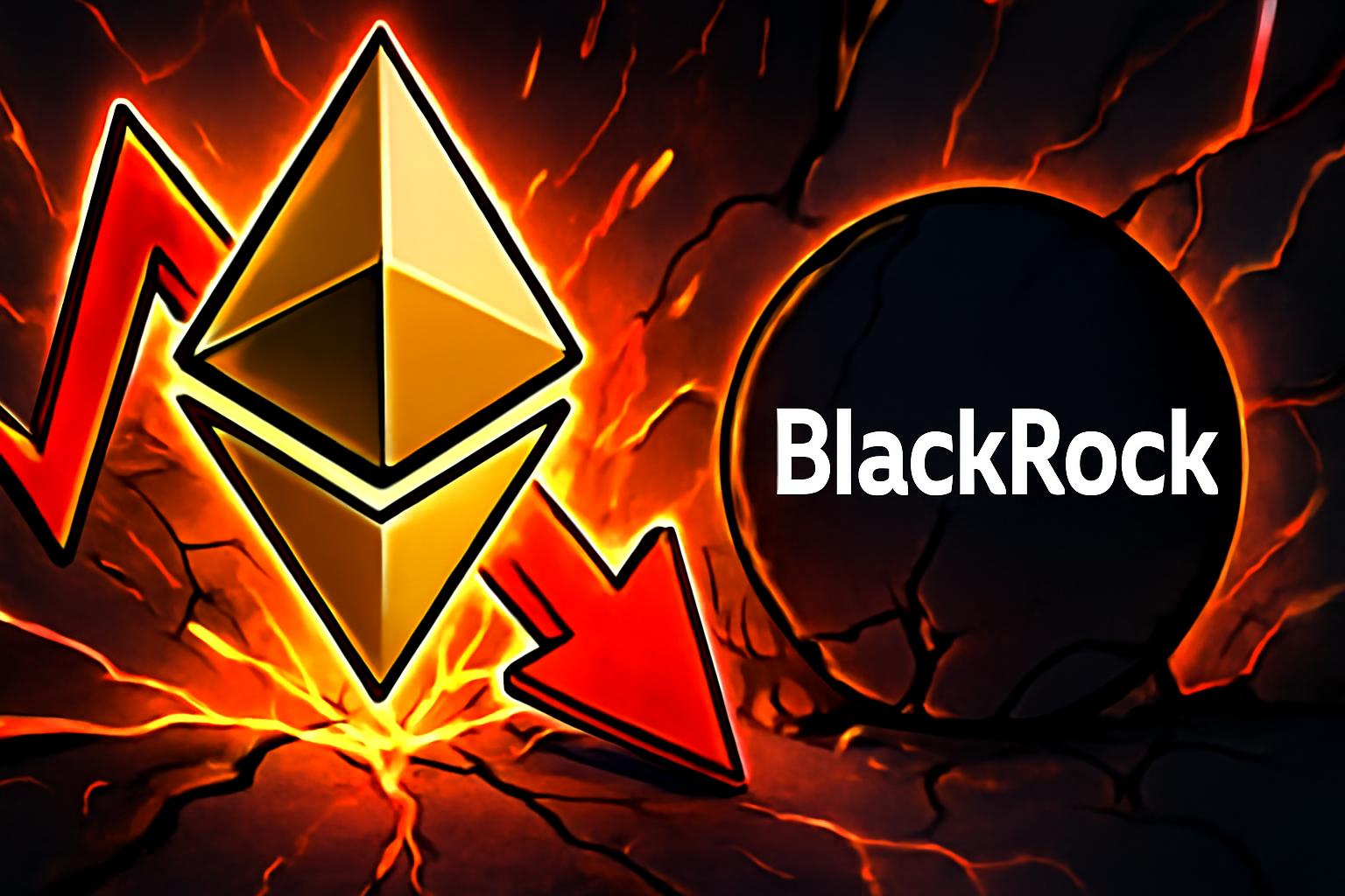Ethereum ETFs Net Outflow as BlackRock Leads Selling; Bull Flag Targets $7,000