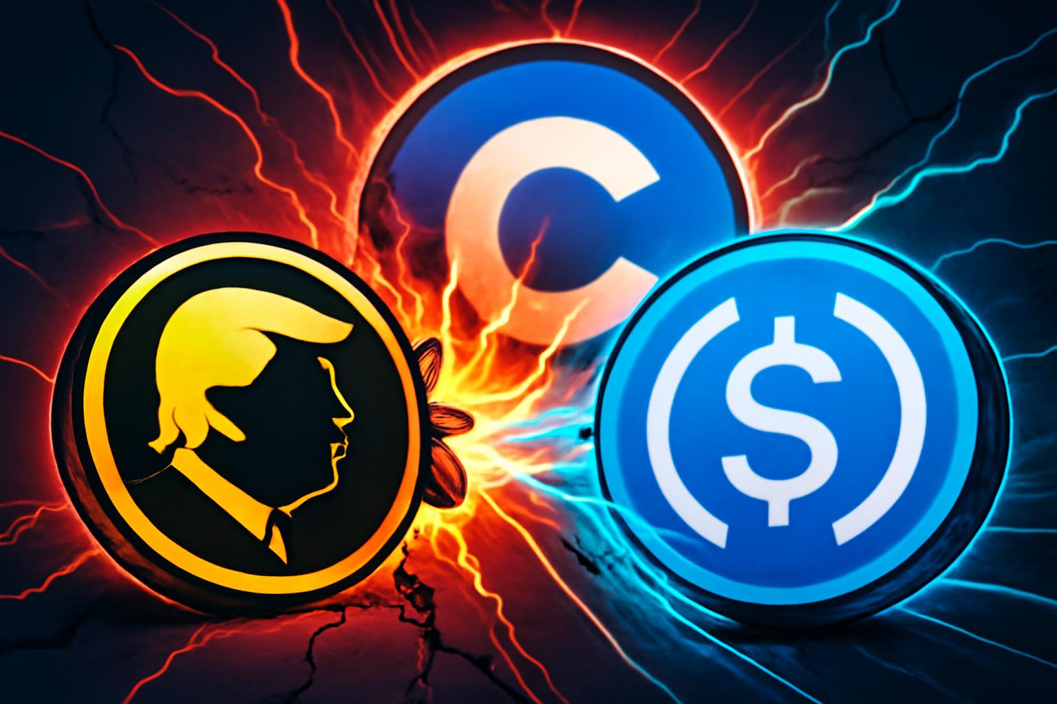 TRUMP Meme Token Liquidity Unwinds Into USDC on Coinbase: Coordinated Exit