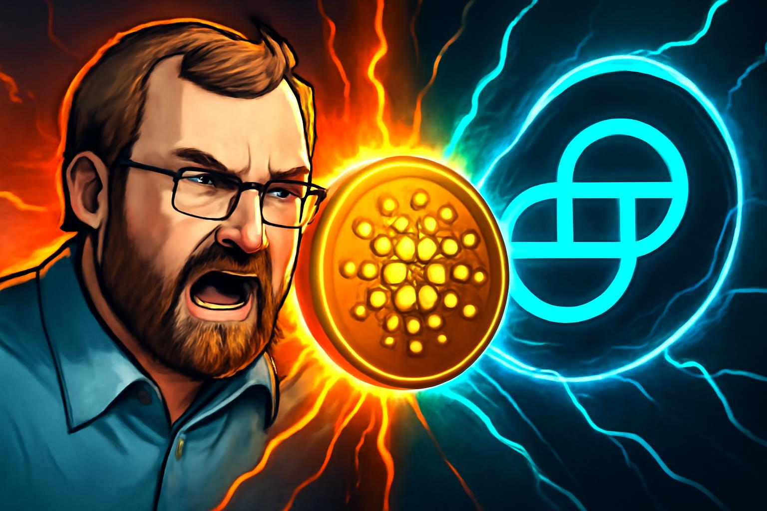 Hoskinson Slams Gemini Over ADA Listing, Citing $70M Lost Revenue